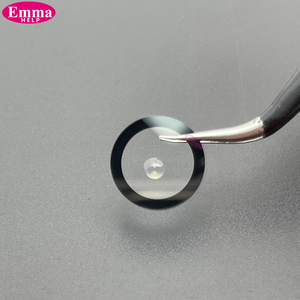 EmmaHelp 10set Back Camera Glass for iPhone 15 14 13 12 16 17 Pro Max Rear Camera Lens Cover Replacement Sticker A+