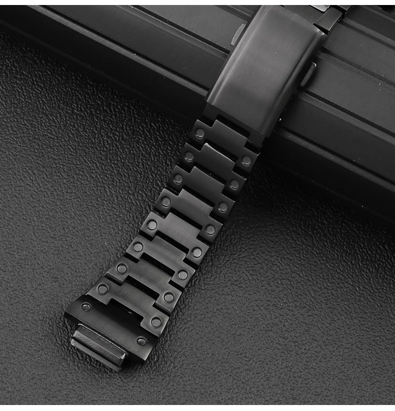 DW5600 metal case+strap for Casio G-SHOCK DW-5600 GW-M5610 GW-B5600 personalized modification DIY set watch parts accessories