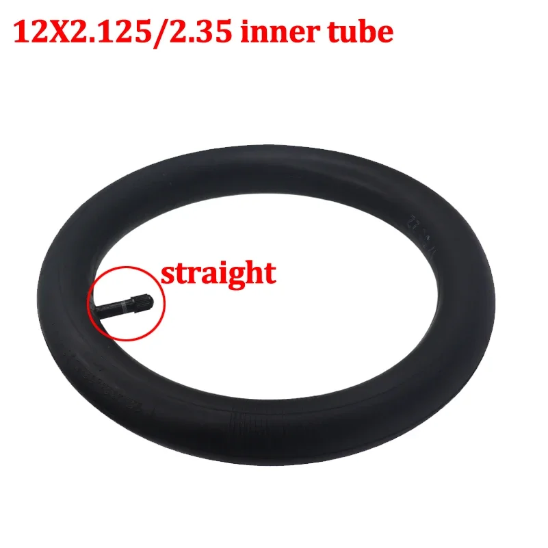 12 Inch 12x2.125 Butyl Inner Tube 12x2.35 Camera for Many Gas Electric Scooters E-Bike Folding Bike 12 1/2x2 1/4 Inner Tyre