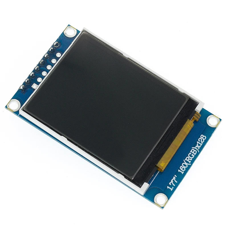 TFT Display 0.96/1.3/1.44/1.77/1.8/2.4/2.8 inch IPS 7P SPI HD 65K TFT Full Color LCD Module ST7735 Drive IC 80*160 For Arduino