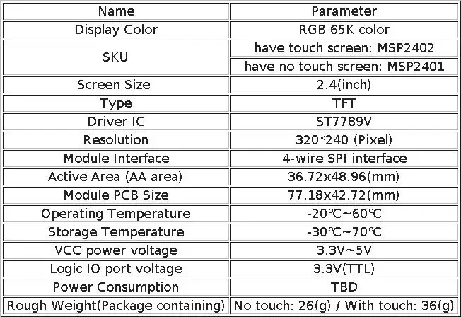 TFT Display 0.96/1.3/1.44/1.77/1.8/2.4/2.8 inch IPS 7P SPI HD 65K TFT Full Color LCD Module ST7735 Drive IC 80*160 For Arduino
