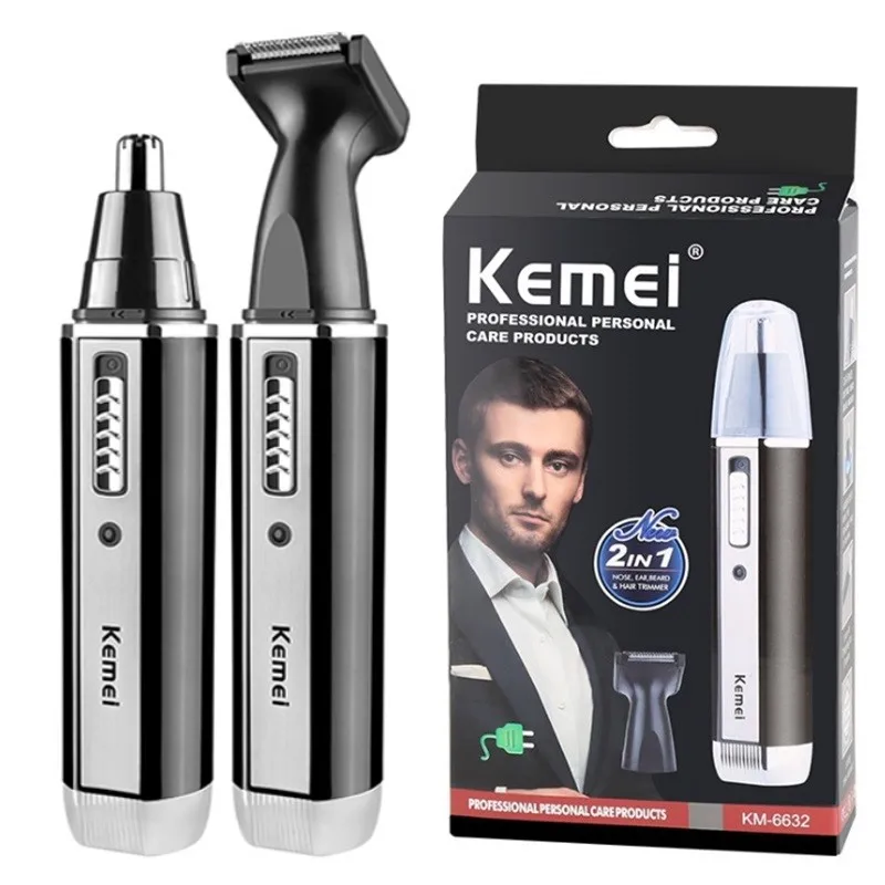 4 in 1 Trimmer for Men Electric Nose and Ear Trimmer Rechargeable Trimmer for Hair Beard Nose and Ear Cleaner Grooming Set