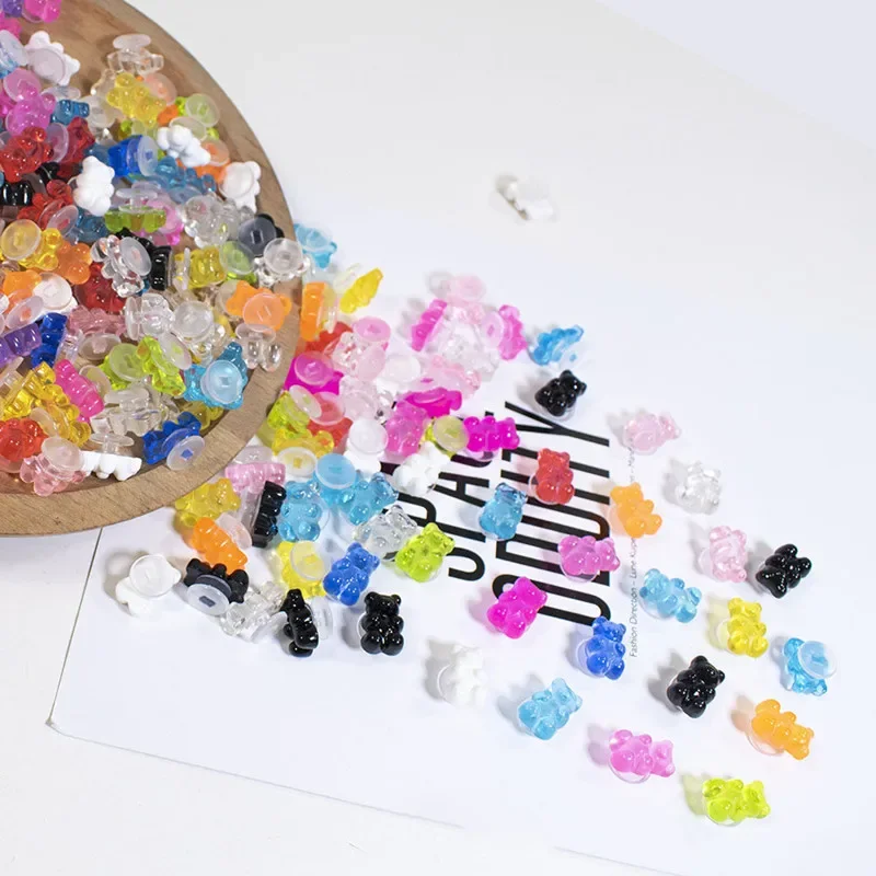 Hot Sale DIY Bear Designer Shoes Charms Set Fit Children Decorations For Hole Shoes Ornaments Women Accessories Pins Wholesale