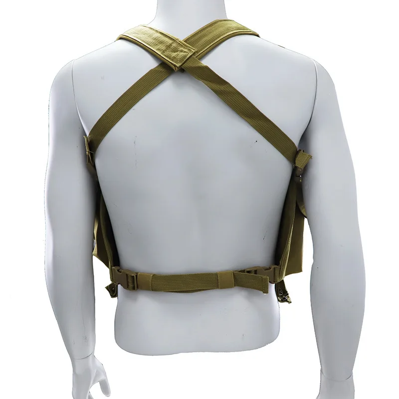 Tactical Vest MOLLE CS Training Equipment Hunting Chest Vest Security Quick Release AK Belly Pocket Vest Hunting Equipment