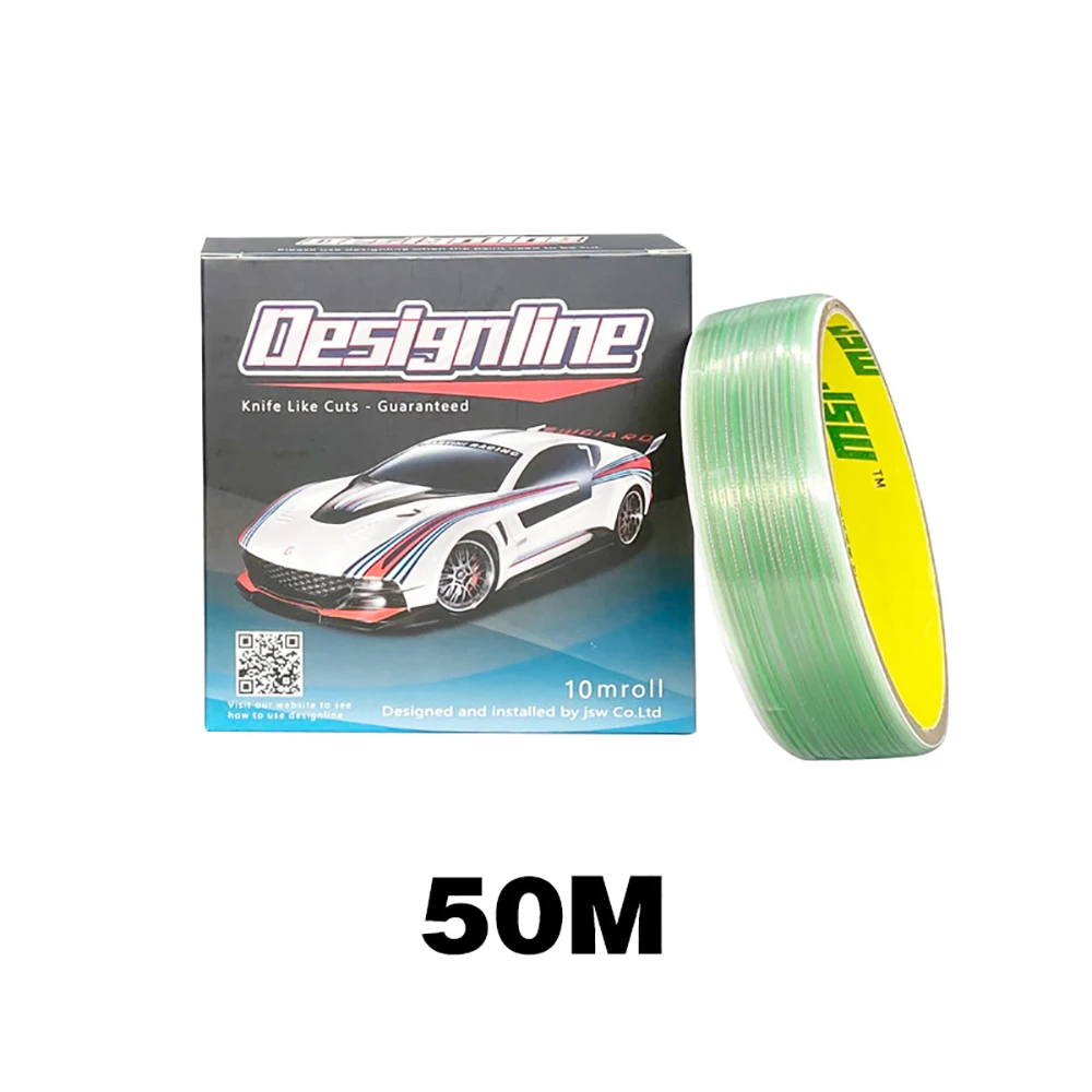 5/10/50M Car Wrap Knifeless Tape Safety Finish Line Knifeless Tape Cutting Film Line Vinyl Wrapping Film Cutting Line Tools