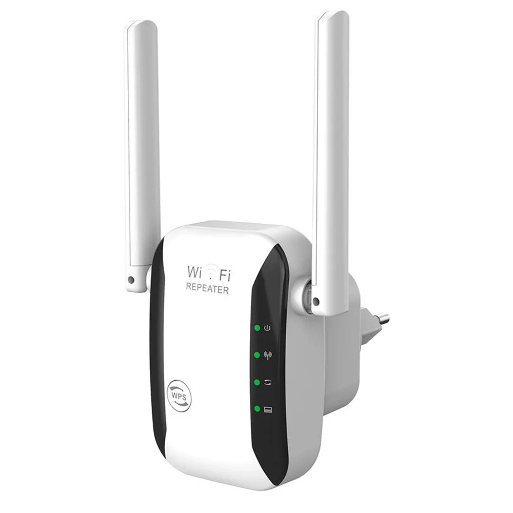 500m 4G 5G Wireless Wifi Repeater 300Mbps Network Wifi Router Extender Signal Amplifier 2 Antenna Booster Access Points