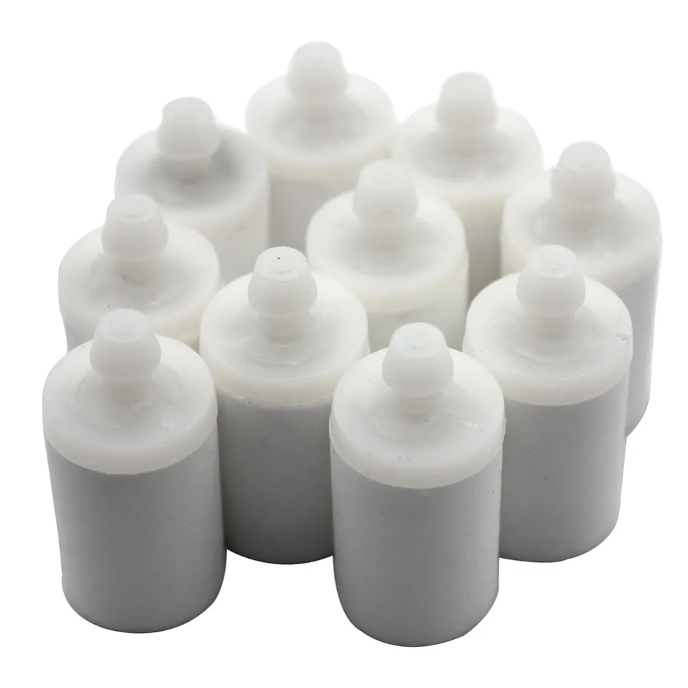 10PK Fuel Filter for Husqvarna Jonsered Craftsman Partner McCulloch Poulan Chainsaw 503 44 32-01