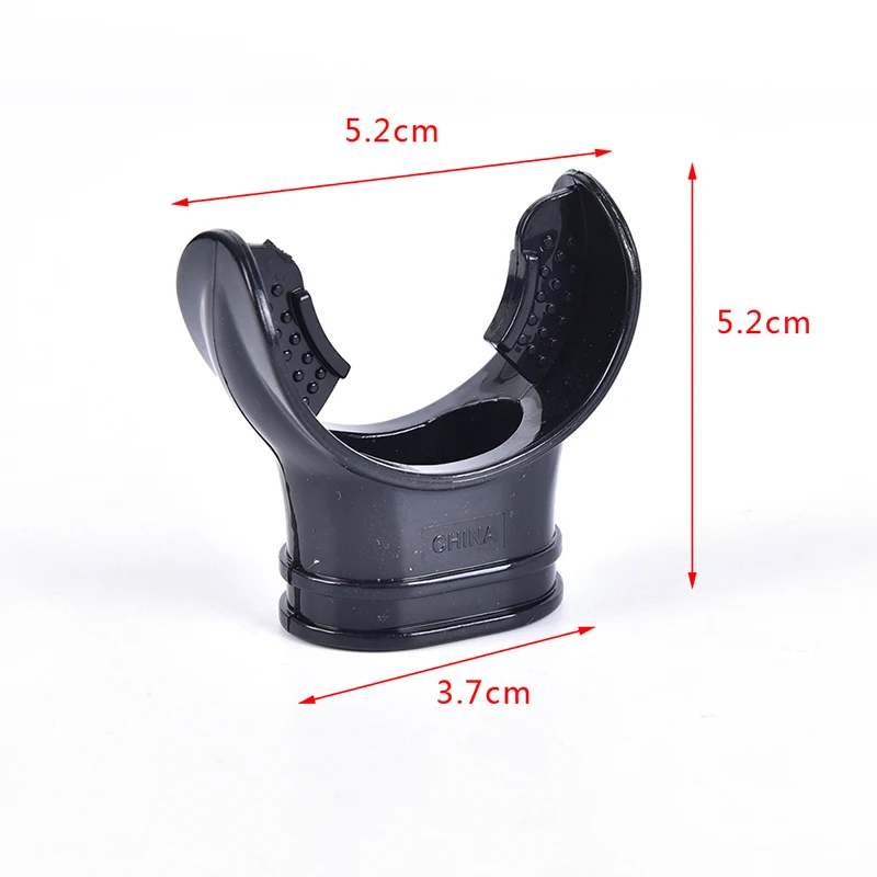 Dive Tube Snorkel Silicone Clear Underwater Diving Tube Snorkel Mouthpiece Regulator Swimming Accessories