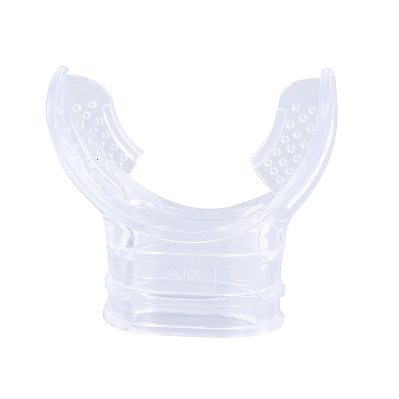 Dive Tube Snorkel Silicone Clear Underwater Diving Tube Snorkel Mouthpiece Regulator Swimming Accessories