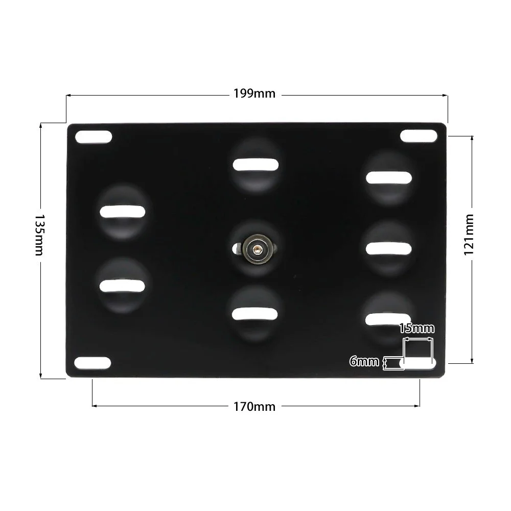 LICENSE PLATE HOLDER MOUNT TOW HOOK BRACKET LICENSE PLATE RELOCATOR FRAME BRACKET FOR Audi A4 S4 A5 S5 A7 S7 YC101097