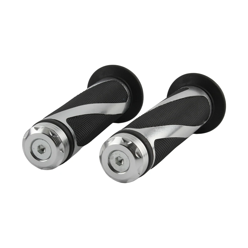 7/8 "22mm Universal Motorcycle Grip Cuffs Handle Handlebar CNC For Kawasaki Honda Yamaha Suzuki Benelli Ducati Scooter Motorbike