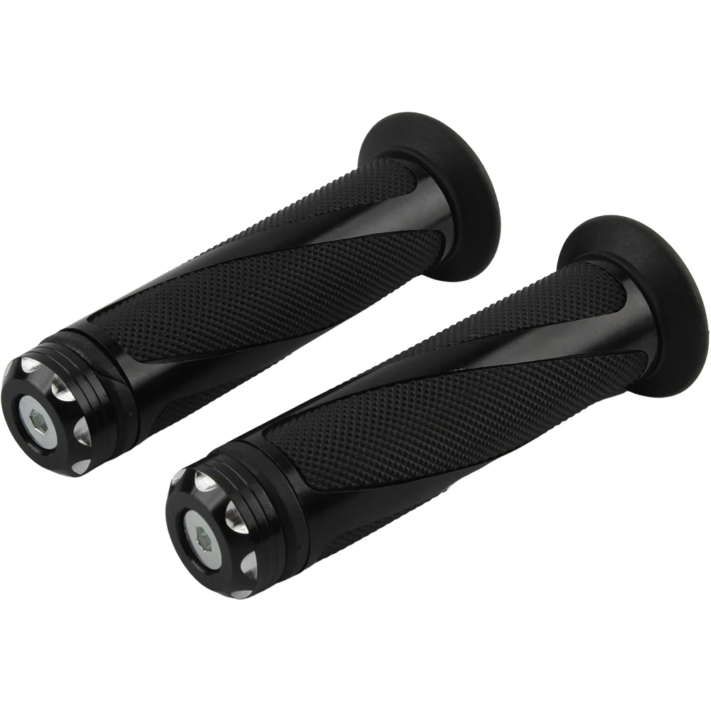 7/8 "22mm Universal Motorcycle Grip Cuffs Handle Handlebar CNC For Kawasaki Honda Yamaha Suzuki Benelli Ducati Scooter Motorbike