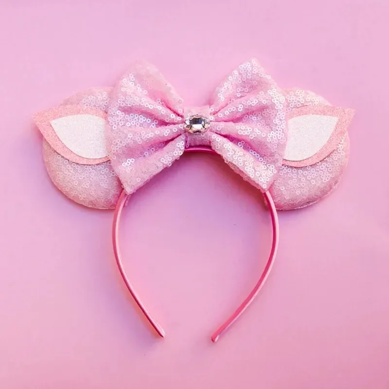 Mickey Mouse Hairbands The Lion King Mufasa Simba Ears Headbands for Girls Kid Disney Pumbaa Headwear Women Bow Hair Accessories
