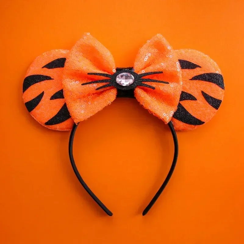 Mickey Mouse Hairbands The Lion King Mufasa Simba Ears Headbands for Girls Kid Disney Pumbaa Headwear Women Bow Hair Accessories