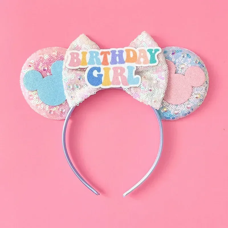 Mickey Mouse Hairbands The Lion King Mufasa Simba Ears Headbands for Girls Kid Disney Pumbaa Headwear Women Bow Hair Accessories
