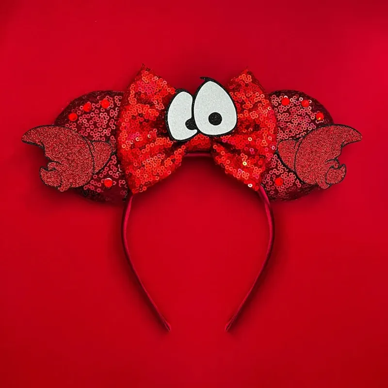 Mickey Mouse Hairbands The Lion King Mufasa Simba Ears Headbands for Girls Kid Disney Pumbaa Headwear Women Bow Hair Accessories