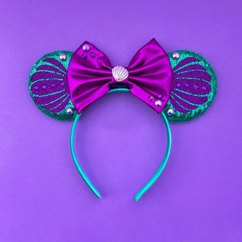 Mickey Mouse Hairbands The Lion King Mufasa Simba Ears Headbands for Girls Kid Disney Pumbaa Headwear Women Bow Hair Accessories