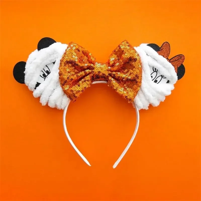 Mickey Mouse Hairbands The Lion King Mufasa Simba Ears Headbands for Girls Kid Disney Pumbaa Headwear Women Bow Hair Accessories