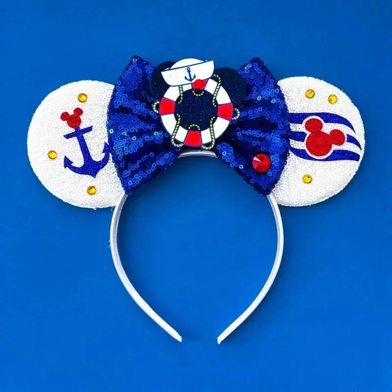 Mickey Mouse Hairbands The Lion King Mufasa Simba Ears Headbands for Girls Kid Disney Pumbaa Headwear Women Bow Hair Accessories