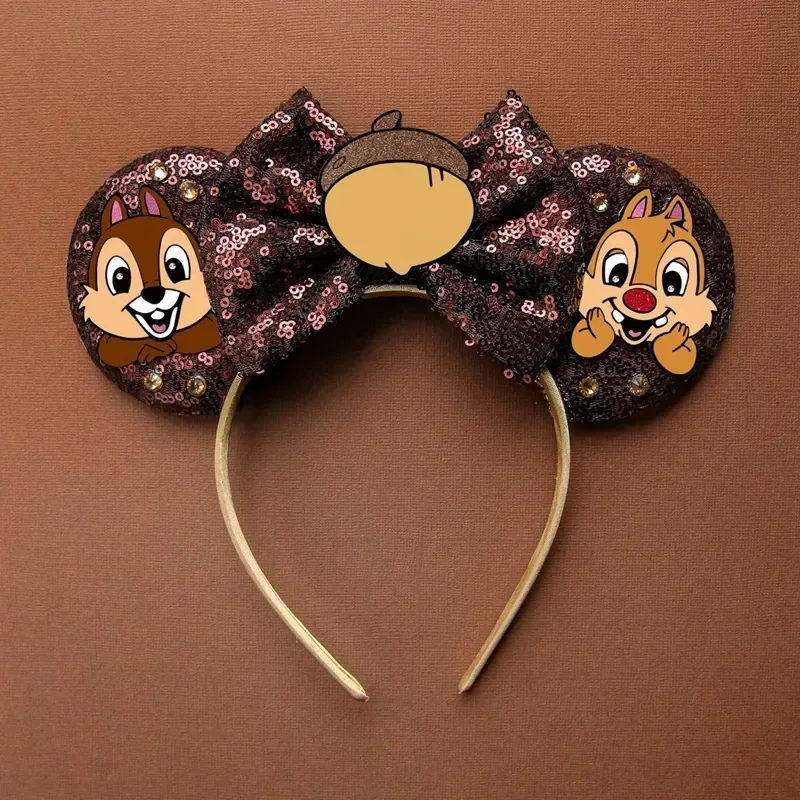 Mickey Mouse Hairbands The Lion King Mufasa Simba Ears Headbands for Girls Kid Disney Pumbaa Headwear Women Bow Hair Accessories