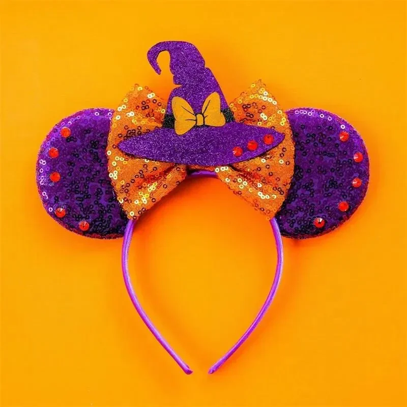 Mickey Mouse Hairbands The Lion King Mufasa Simba Ears Headbands for Girls Kid Disney Pumbaa Headwear Women Bow Hair Accessories