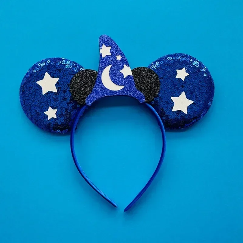 Mickey Mouse Hairbands The Lion King Mufasa Simba Ears Headbands for Girls Kid Disney Pumbaa Headwear Women Bow Hair Accessories