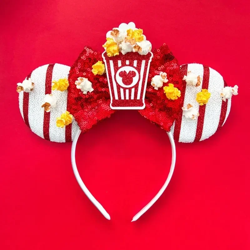 Mickey Mouse Hairbands The Lion King Mufasa Simba Ears Headbands for Girls Kid Disney Pumbaa Headwear Women Bow Hair Accessories