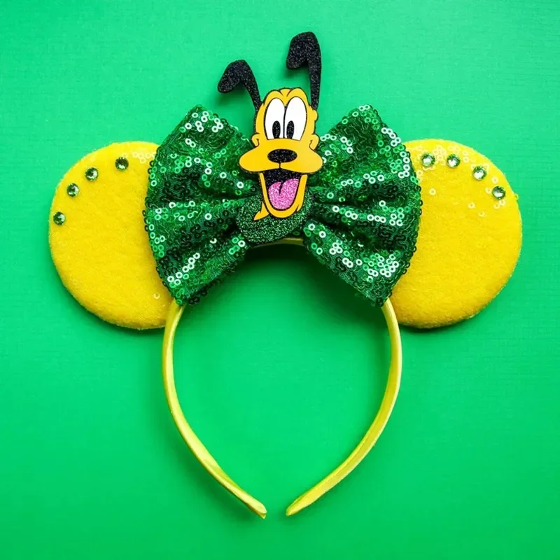 Mickey Mouse Hairbands The Lion King Mufasa Simba Ears Headbands for Girls Kid Disney Pumbaa Headwear Women Bow Hair Accessories