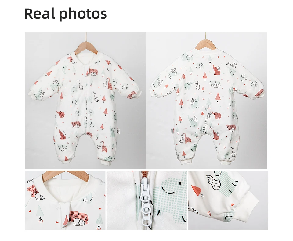 Baby Sleeping Bag Cute Girls Winter Warm Baby Sleepsack With Feet 1-4Years Kids Growth Blanket Sleepwear Children'S Sleeping Bag