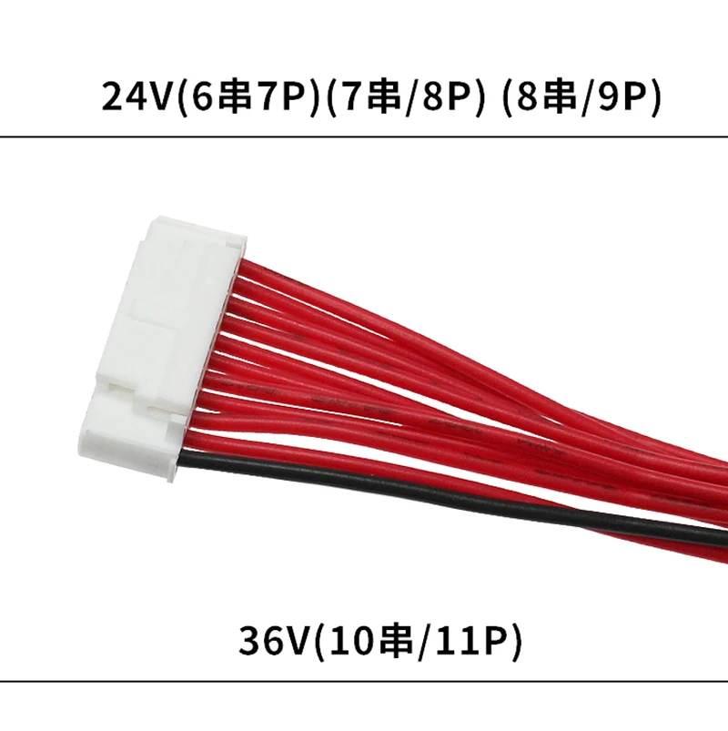 1PCS 3PIN-18PIN Balance cable Lithium battery protection board cable wire FOR 3S 4S 6S 7S 8S 10S 12S 13S 14S 16S 17S BMS Li-ion