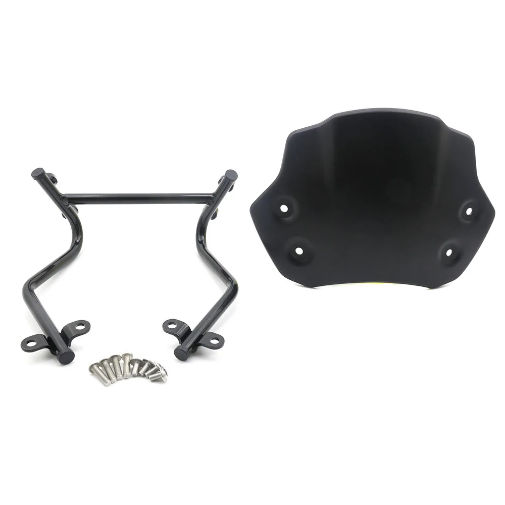 Motorcycle Windshield For BMW R NINET NINET RNINE T 9 T Racer Pure Urban Scrambler 2014-2023 Aluminum Wind Deflector Windscreen
