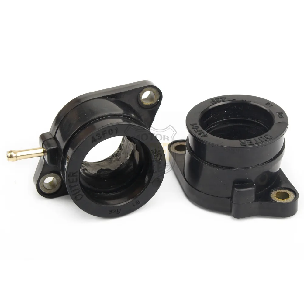 Carburetor Rubber Intake Manifold Pipe Interface Adapter for Yamaha XT600 XT 600 XT600Z XT600E 84-03 / TT600 TT 600 84-89 93-97