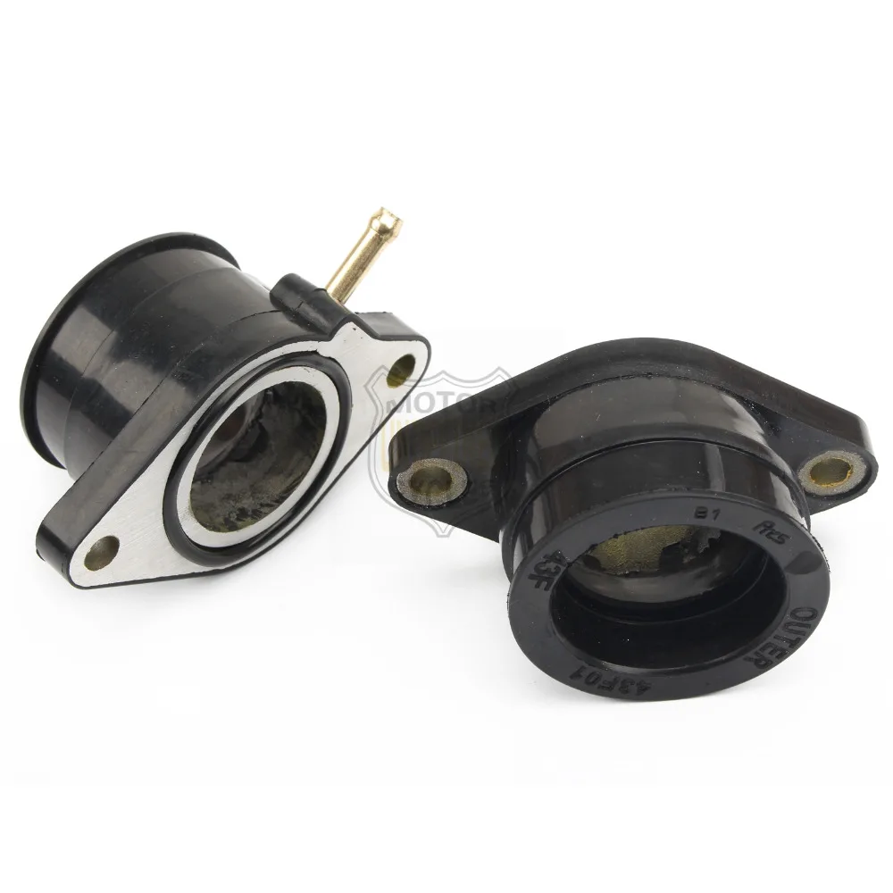 Carburetor Rubber Intake Manifold Pipe Interface Adapter for Yamaha XT600 XT 600 XT600Z XT600E 84-03 / TT600 TT 600 84-89 93-97