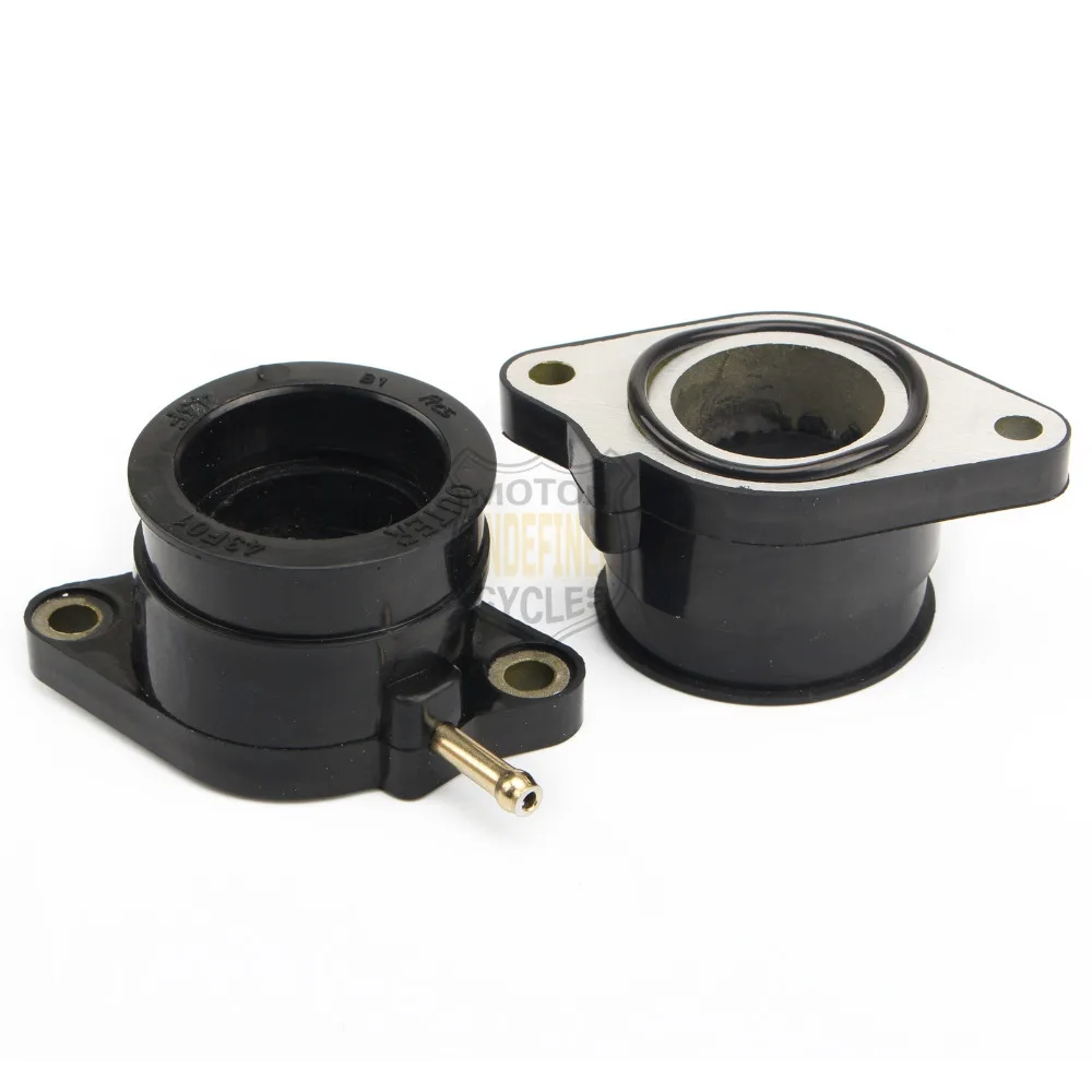 Carburetor Rubber Intake Manifold Pipe Interface Adapter for Yamaha XT600 XT 600 XT600Z XT600E 84-03 / TT600 TT 600 84-89 93-97