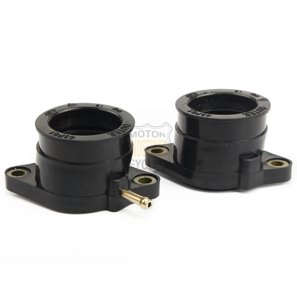 Carburetor Rubber Intake Manifold Pipe Interface Adapter for Yamaha XT600 XT 600 XT600Z XT600E 84-03 / TT600 TT 600 84-89 93-97