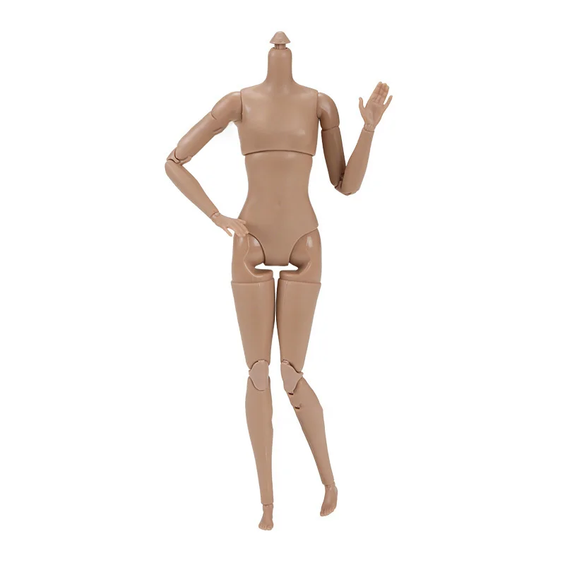 1/6 Scale Female Action Figure Body Multi-jointed Supermodel Movable Nude Body For Doll Customization Bjd Model Accessory