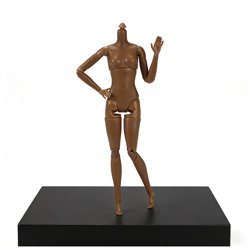 1/6 Scale Female Action Figure Body Multi-jointed Supermodel Movable Nude Body For Doll Customization Bjd Model Accessory