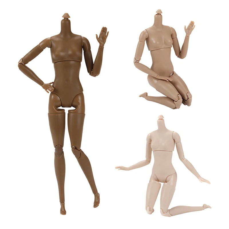 1/6 Scale Female Action Figure Body Multi-jointed Supermodel Movable Nude Body For Doll Customization Bjd Model Accessory