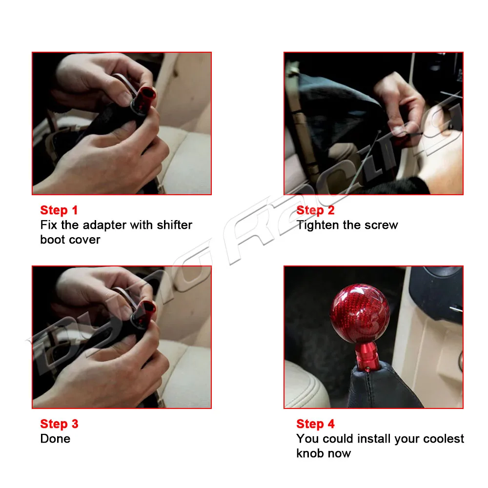 133mm Aluminum Shift Knob Extender Extension Lever Gear Manual Shifter Rod M10x1.5 Straight Lever Extender For Honda