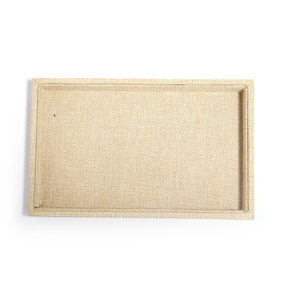 1 Pcs Velvet Jewelry Display Tray Multicolor Organizer Holder Box Necklaces Bracelets Rings Storage Show Tray Case