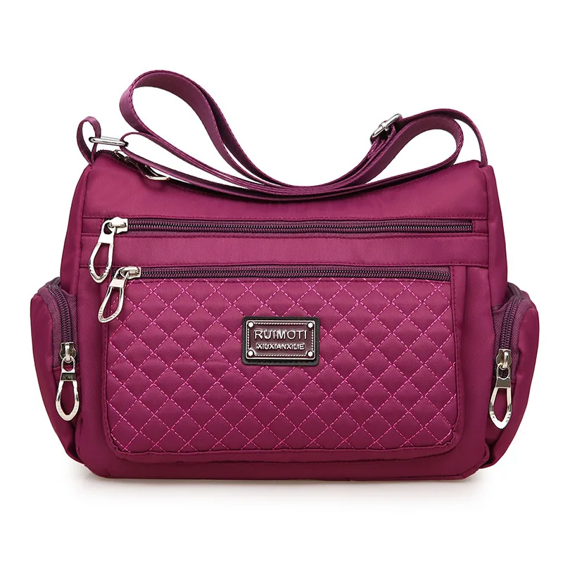 Fashion Women Casual Shoulder Handbags Lightweight Waterproof Oxford Package Female Large Capacity Travel Crossbody Bag