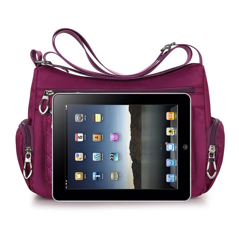 Fashion Women Casual Shoulder Handbags Lightweight Waterproof Oxford Package Female Large Capacity Travel Crossbody Bag