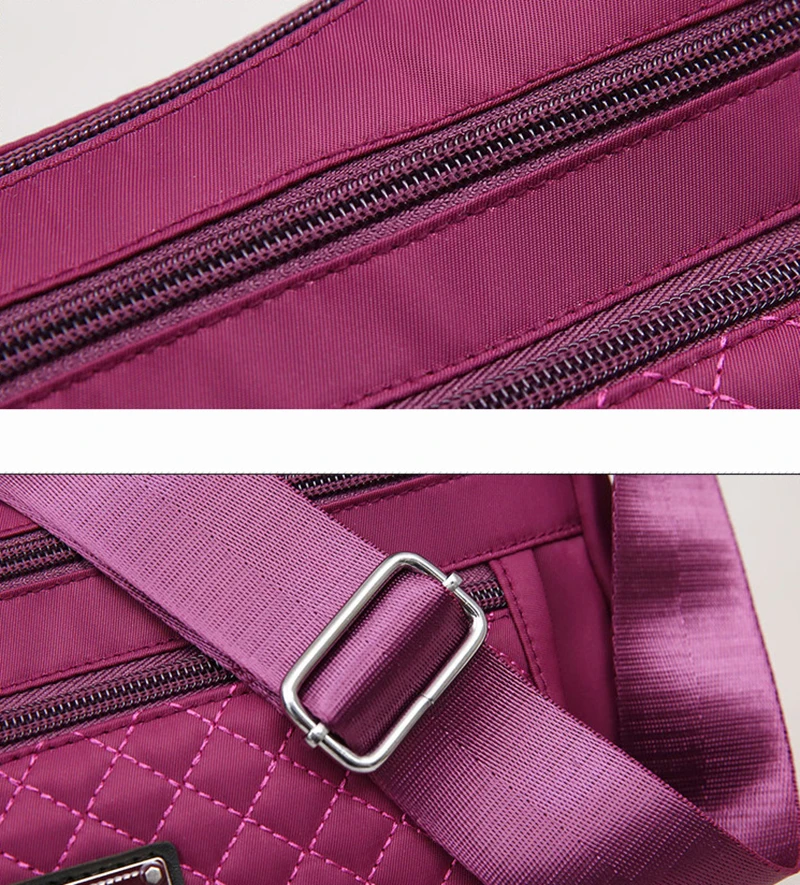 Fashion Women Casual Shoulder Handbags Lightweight Waterproof Oxford Package Female Large Capacity Travel Crossbody Bag