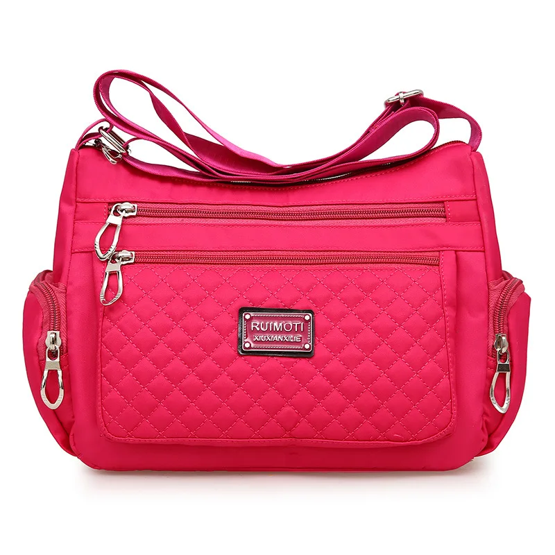 Fashion Women Casual Shoulder Handbags Lightweight Waterproof Oxford Package Female Large Capacity Travel Crossbody Bag