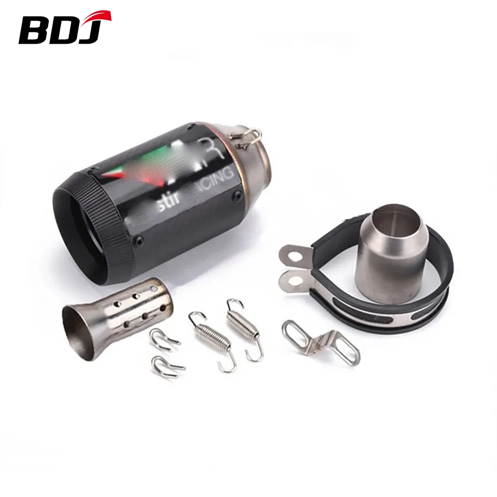BDJ Z900 Exhaust Pipe Motorcycle Exhaust Cover Exhaust Muffler Escape Link Pipe Tailpipe Middle Pipe For Kawasaki Z900 2017-2020
