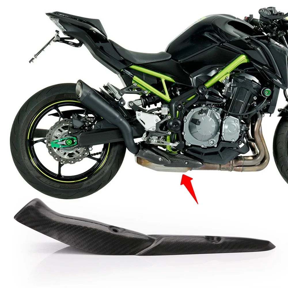 BDJ Z900 Exhaust Pipe Motorcycle Exhaust Cover Exhaust Muffler Escape Link Pipe Tailpipe Middle Pipe For Kawasaki Z900 2017-2020
