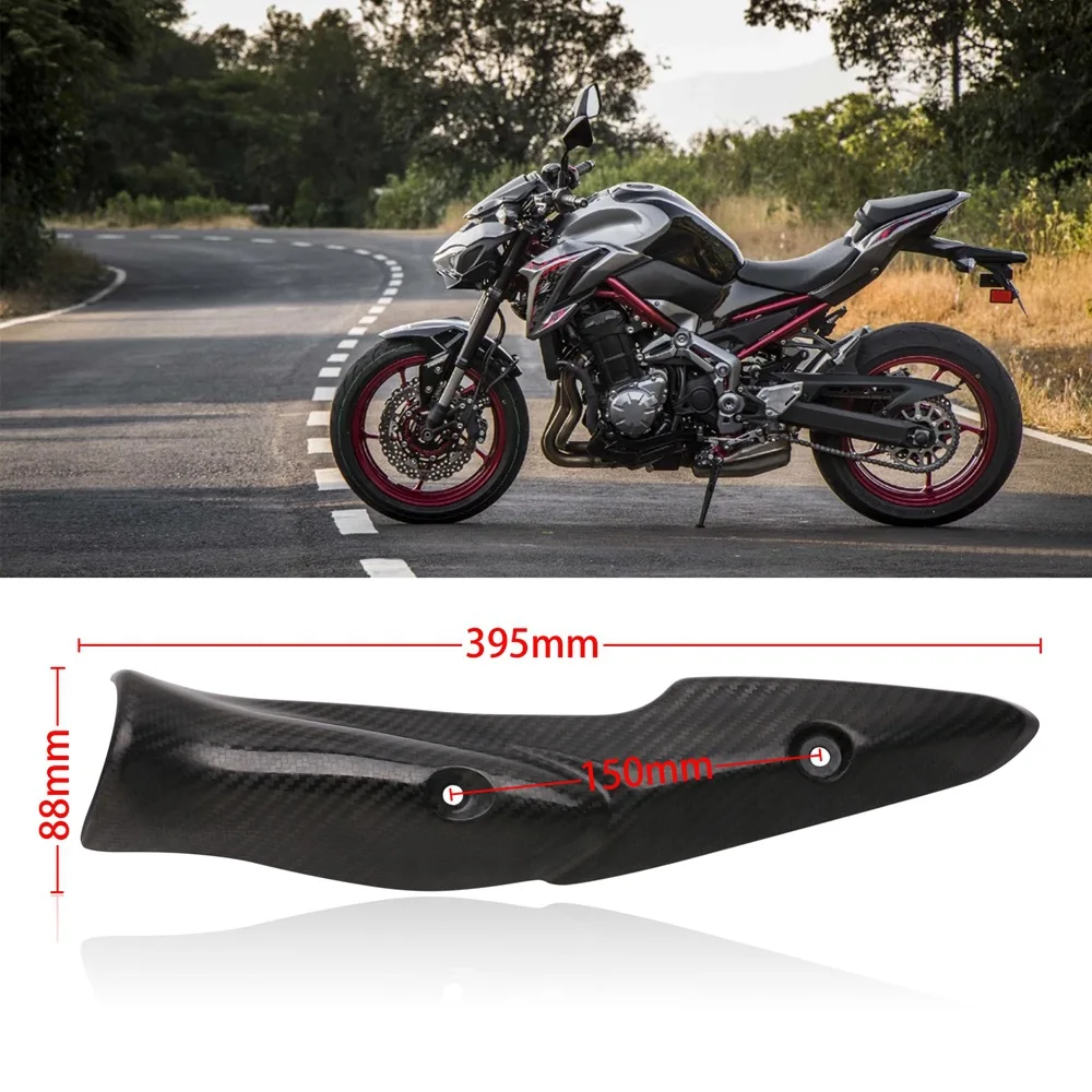 BDJ Z900 Exhaust Pipe Motorcycle Exhaust Cover Exhaust Muffler Escape Link Pipe Tailpipe Middle Pipe For Kawasaki Z900 2017-2020