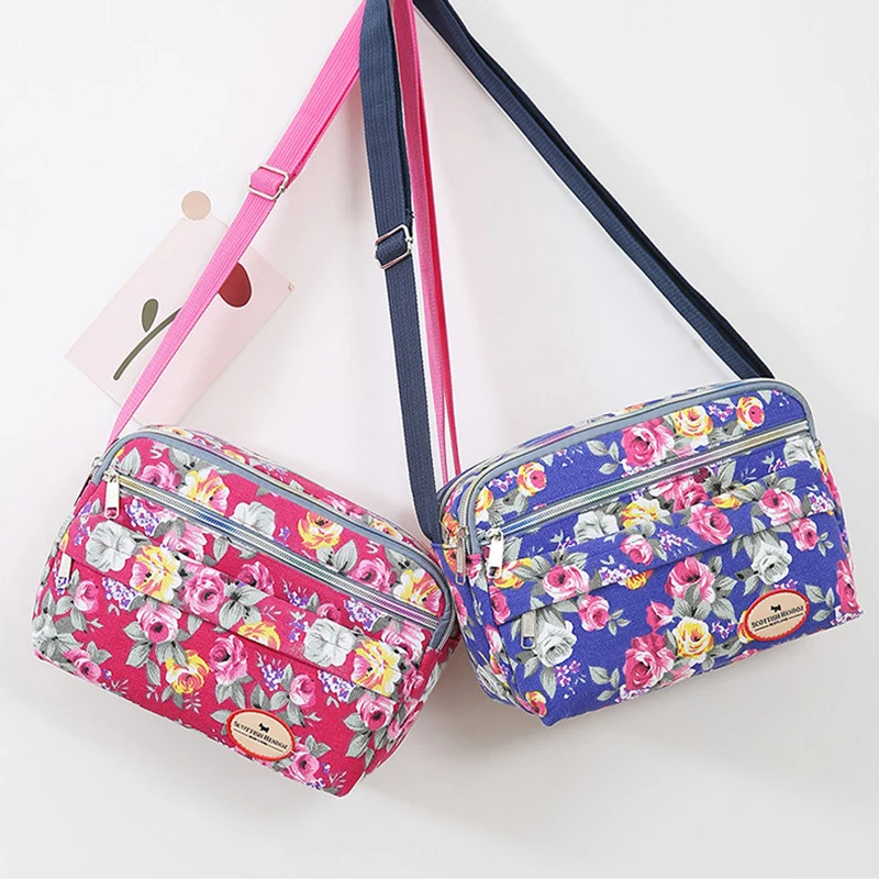 Women's Canvas Tote Bag Large Capacity Handbags for Female Commuting Women's Messenger Shoulder Bag Travel Handbag