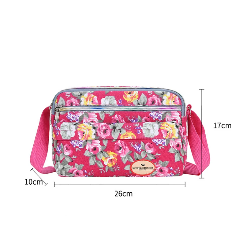 Women's Canvas Tote Bag Large Capacity Handbags for Female Commuting Women's Messenger Shoulder Bag Travel Handbag