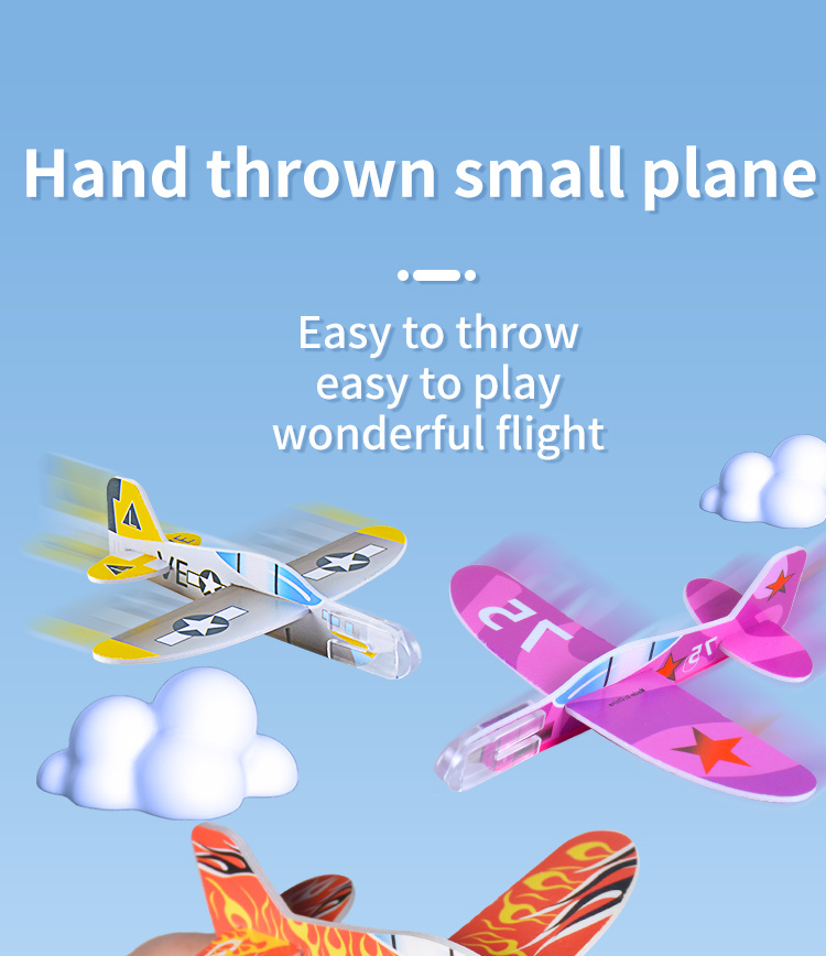 10pcs Airplane Flying Bird Toys Kids Kids Outdoor Playset for Kids Plaything Party Favor Airplanes Carnival Prizes